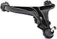 Front, Driver and Passenger Side, Upper and Lower Control Arms