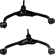 Front, Driver and Passenger Side, Upper Control Arms