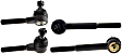 Front, Driver and Passenger Side, Inner and Outer Tie Rod Ends