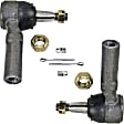 Front, Driver and Passenger Side, Outer Tie Rod Ends