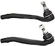 Front, Driver and Passenger Side, Outer Tie Rod Ends
