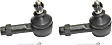 Front, Driver and Passenger Side, Outer Tie Rod Ends