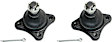 Front, Driver and Passenger Side, Upper Ball Joints