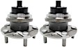 Front, Driver and Passenger Side Wheel Hub, 5 Lugs, With Bearing, With Sensor, 1.3L, 2Cyl