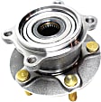 Rear, Driver and Passenger Side Wheel Hub, 5 Lugs, With Bearing, 3.8L, 6Cyl