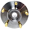 Front and Rear, Driver and Passenger Side Wheel Hub, 5 Lugs, With Bearing, AWD, 3.8L, 6Cyl
