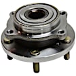 Front and Rear, Driver and Passenger Side Wheel Hub, 5 Lugs, With Bearing, AWD, 3.8L, 6Cyl