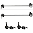 Front and Rear, Driver and Passenger Side Sway Bar Link