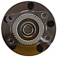 Rear, Driver and Passenger Side Wheel Hub, 5 Lugs, With Bearing