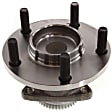 Rear, Driver and Passenger Side Wheel Hub, 5 Lugs, With Bearing
