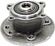 Rear, Driver and Passenger Side Wheel Hub, 4 Lugs, With Bearing, 1.6L, 4Cyl