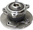 Rear, Driver and Passenger Side Wheel Hub, 4 Lugs, With Bearing, 1.6L, 4Cyl