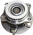 2-Wheel Set Rear, Driver and Passenger Side Wheel Hubs, With Bearing, 43-teeth tone ring; 3.27 in. ABS Tone Ring Diameter, FWD