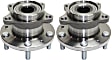 2007-2015 Mazda CX-9 - Rear, Driver and Passenger Side Wheel Hub, 5 Lugs, With Bearing, AWD
