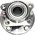 2007-2015 Mazda CX-9 - Rear, Driver and Passenger Side Wheel Hub, 5 Lugs, With Bearing, AWD