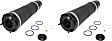 Front, Driver and Passenger Side Air Spring, Set of 2