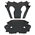 Center and Rear Engine Splash Shields