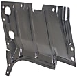 Driver and Passenger Side Engine Splash Shields, Center Section