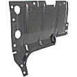 Driver and Passenger Side Engine Splash Shields, Center Section