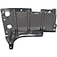Driver and Passenger Side Engine Splash Shields, Center Section