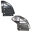 Front, Driver and Passenger Side Engine Splash Shields, Front Section