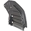 Front, Driver and Passenger Side Engine Splash Shields, Front Section