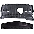 Front and Rear Engine Splash Shields, 5-Speed Transmission