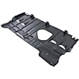 Front and Rear Engine Splash Shields, 5-Speed Transmission