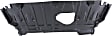 Front and Rear Engine Splash Shields, 5-Speed Transmission