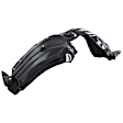 Front, Driver and Passenger Side, Front or Rear Section Fender Liner, Without Insulation Foam