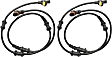 Front, Driver and Passenger Side ABS Speed Sensors