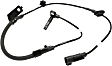 Front, Driver and Passenger Side ABS Speed Sensors