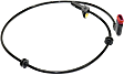 Rear, Driver and Passenger Side ABS Speed Sensors
