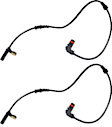 Front, Driver and Passenger Side ABS Speed Sensors