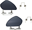 2006 Mercedes Benz CLK500 - Driver and Passenger Side, Headlight Washer Cover, For Vehicles With Sport Package and Without Design Package