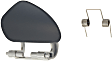 2006 Mercedes Benz CLK500 - Driver and Passenger Side, Headlight Washer Cover, For Vehicles With Sport Package and Without Design Package