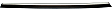 2006-2008 Mercury Grand Marquis - Front, Driver and Passenger Side Door Molding and Beltlines, Black