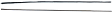 Front, Driver and Passenger Side Door Molding and Beltlines, Chrome