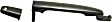 2012 Mitsubishi Lancer Evolution GSR - Front, Driver and Passenger Side Primed Exterior Door Handle, For Models With Smart Entry System, Without Sensor