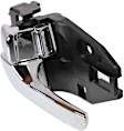 Front and Rear, Driver and Passenger Side Interior Door Handles, Chrome, With door lock button