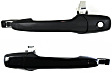 2015 Mazda 5 - Front or Rear, Driver and Passenger Side Paint to Match Exterior Door Handle, Driver Side - With Key Hole; Passenger Side - Without Key Hole