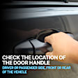 2015 Mazda 5 - Front or Rear, Driver and Passenger Side Paint to Match Exterior Door Handle, Driver Side - With Key Hole; Passenger Side - Without Key Hole