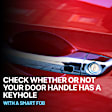 2015 Mazda 5 - Front or Rear, Driver and Passenger Side Paint to Match Exterior Door Handle, Driver Side - With Key Hole; Passenger Side - Without Key Hole