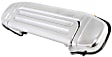 Front, Driver and Passenger Side Chrome Exterior Door Handle, Without Key Hole, Sport Utility