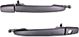 2015 Mitsubishi Lancer - Front, Driver and Passenger Side Primed Exterior Door Handle, For Models Without Smart Entry System
