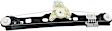 Front and Rear, Passenger Side Window Regulators, Power, Without Motor