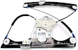 Front and Rear, Passenger Side Window Regulators, Power, Without Motor