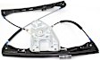 Front, Driver and Passenger Side Power Window Regulator, Without Motor