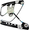 Front and Rear, Driver Side Power Window Regulator, Without Motor