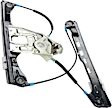 Front and Rear, Driver Side Power Window Regulator, Without Motor
